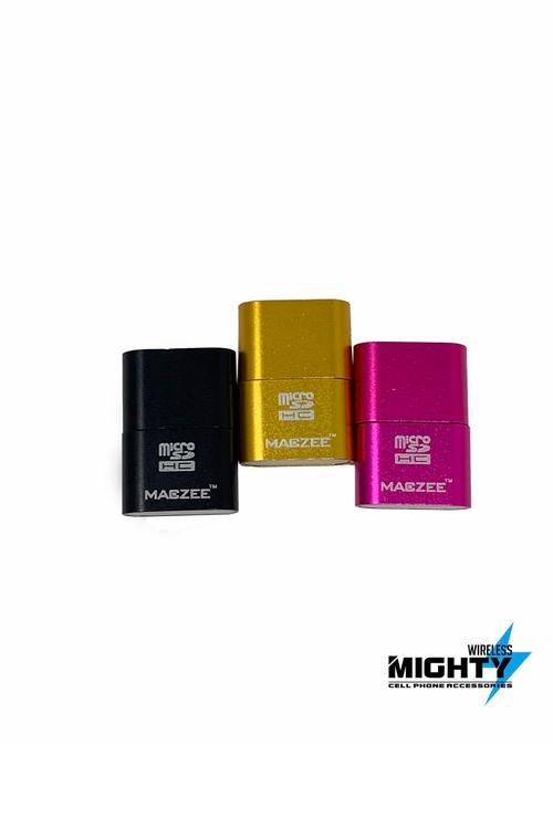 Metallic Wholesale Memory Card Reader - MW61